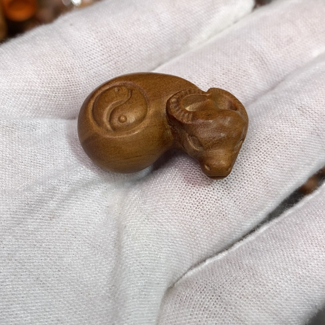 檀香木吊坠扭转乾坤印度老山檀香