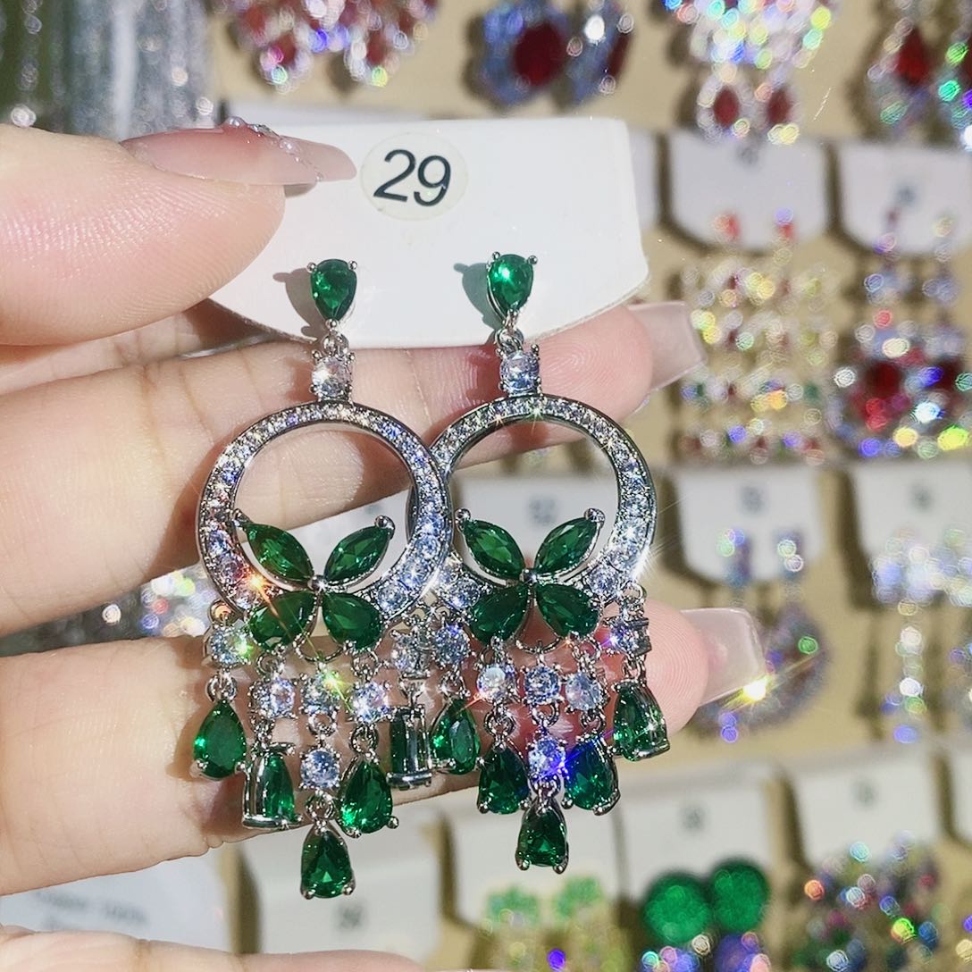 铜合金925银锆石