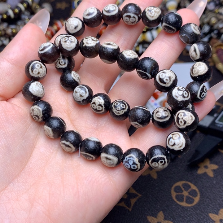 玛瑙/玉髓未镶嵌发一条