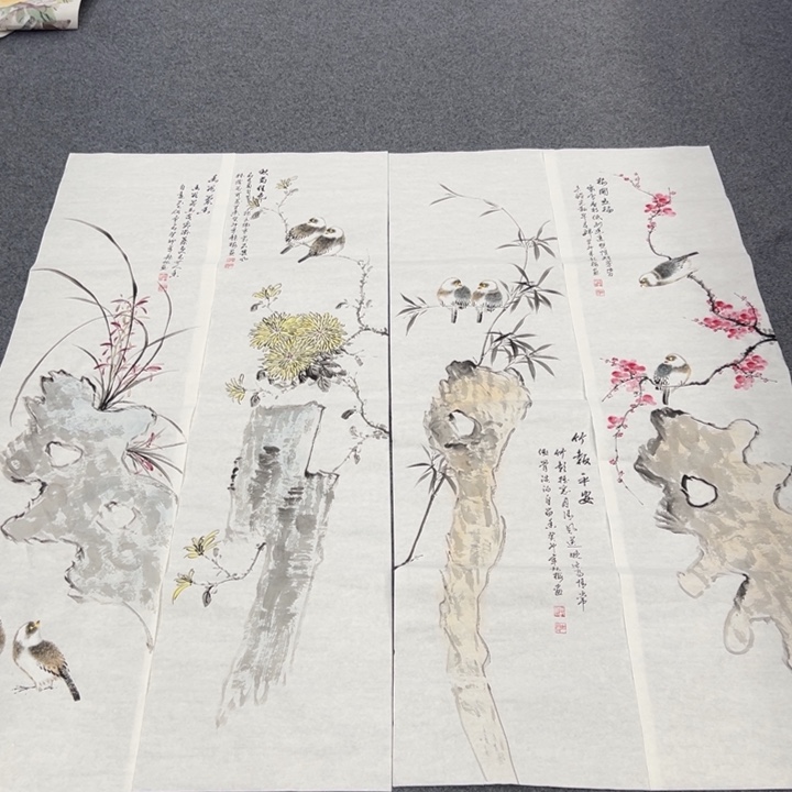 国画国画纯手绘作品