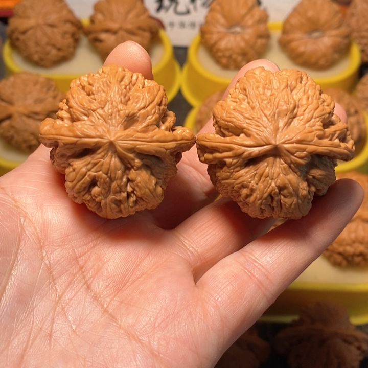 文玩核桃把件粗筋 40