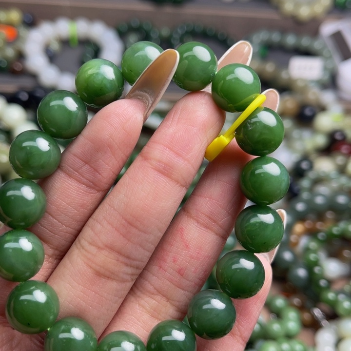 和田玉手链未镶嵌