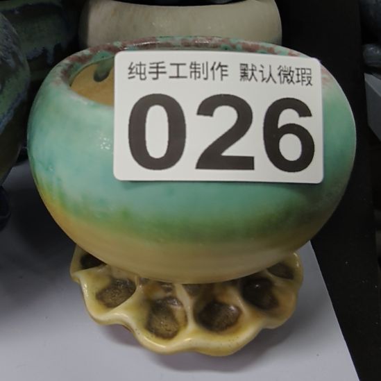 景德镇手工高温陶瓷：内口8高8