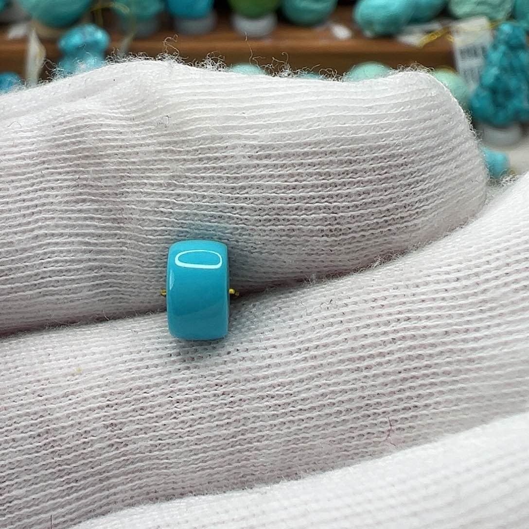 绿松石直切珠 未镶嵌