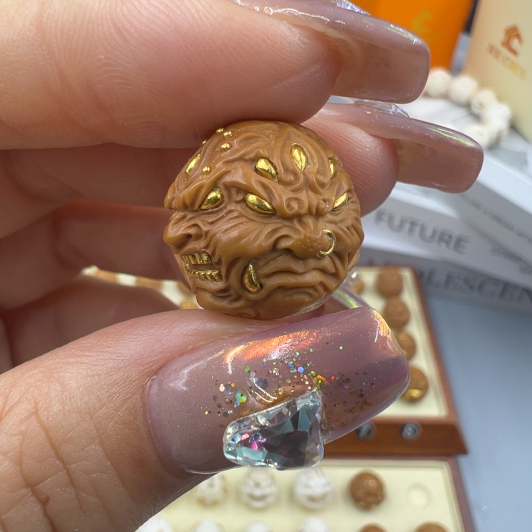 猴头核桃吊坠胖*儿单颗