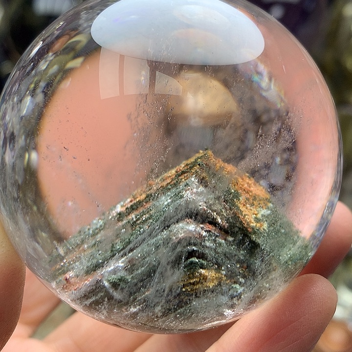 水晶天然水晶幽灵摆件未镶嵌