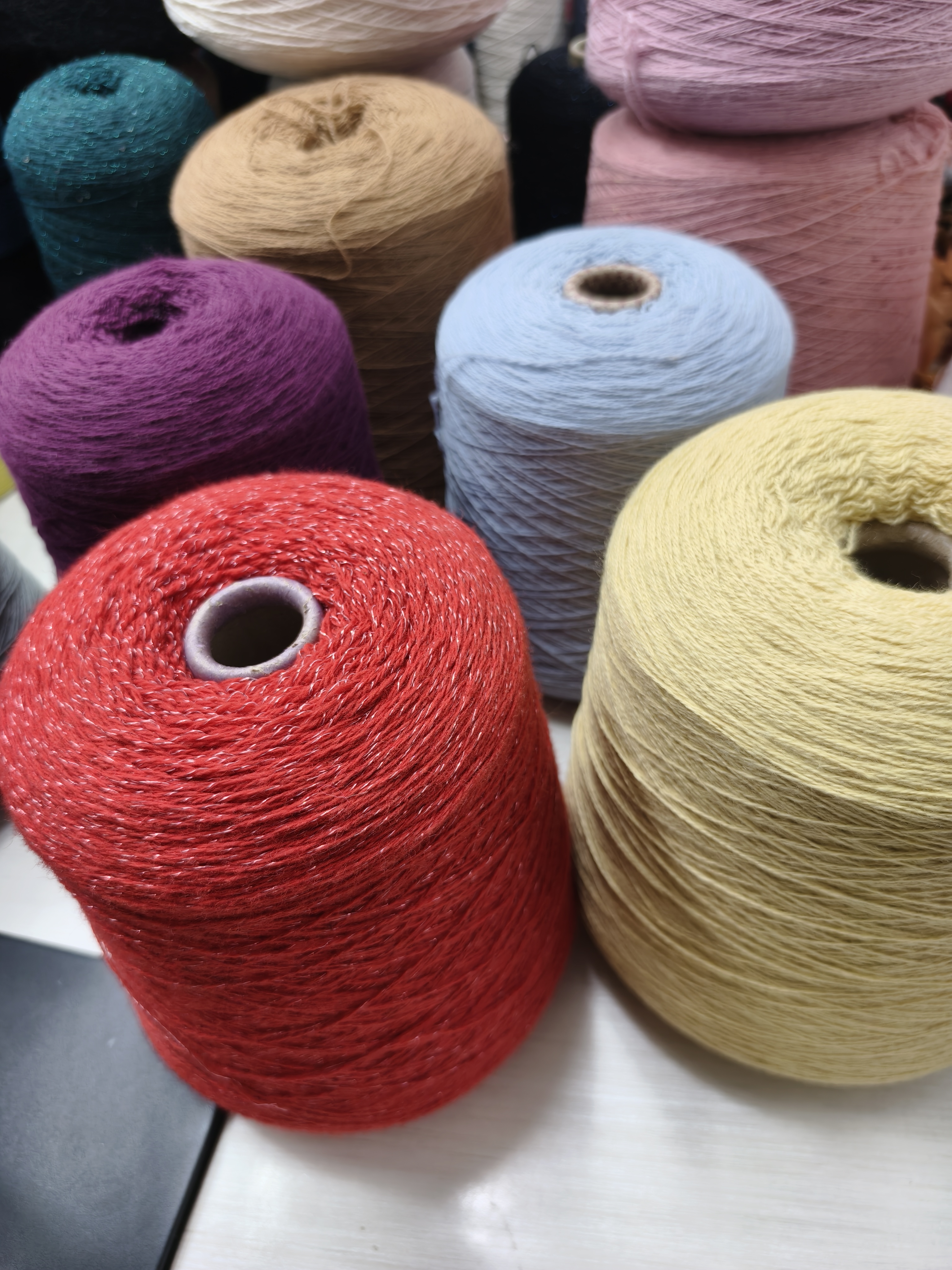 直播间羊绒羊毛线特价