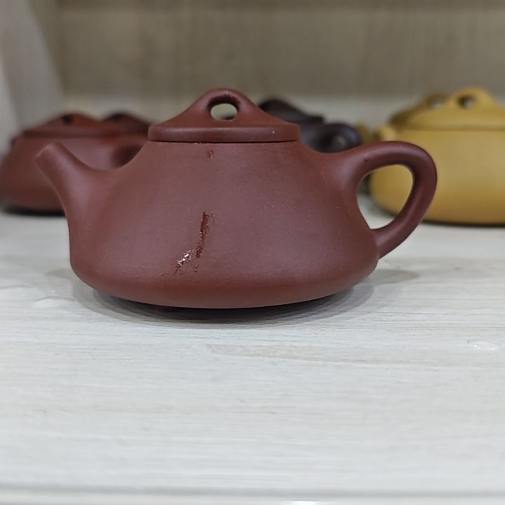 紫砂茶壶红皮龙子冶150cc