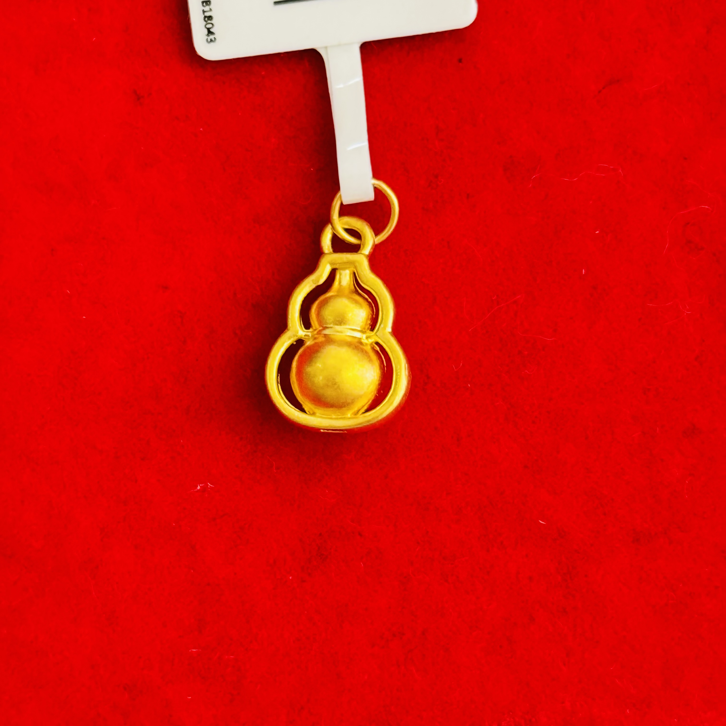 【奇奇专享】足金999饰品 葫芦吊坠 GP 0.29