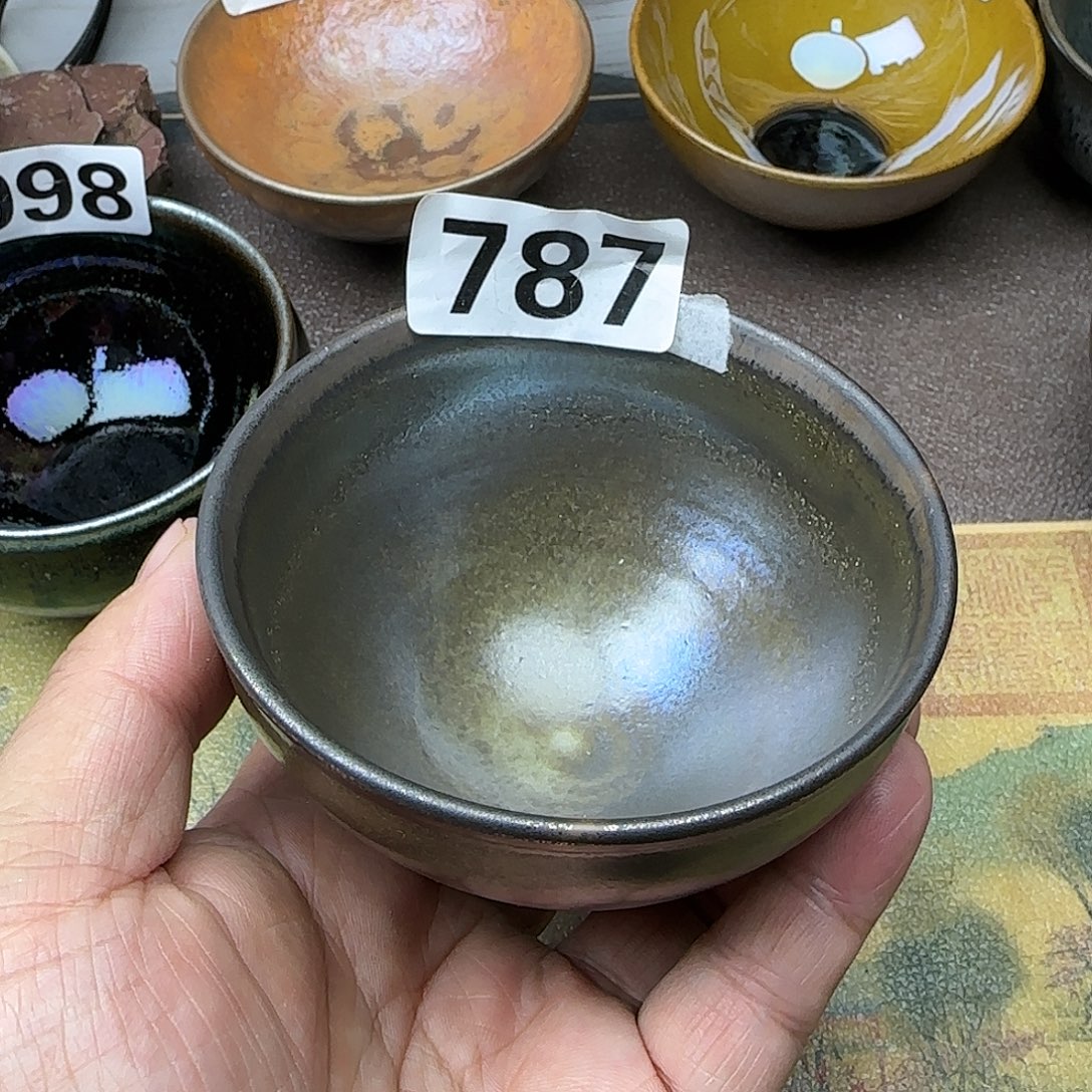 茶盏建盏杯主人杯龙窑柴烧