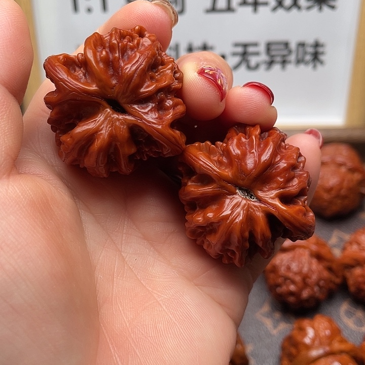 用***空核桃手串/手链40盘龙虎头