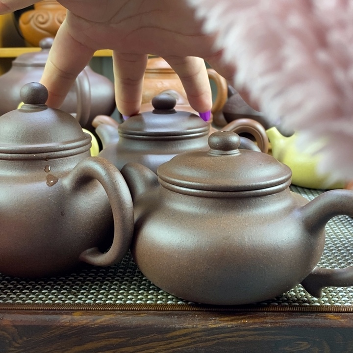 東***茶壶紫砂原矿紫砂壶系列产品