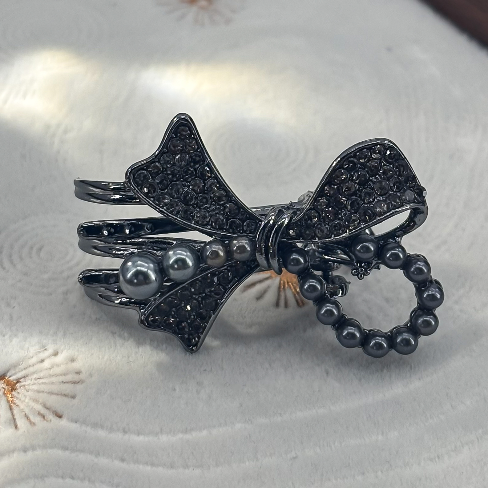 【HP·轻奢】蝴蝶弹夹3.5CM-1006