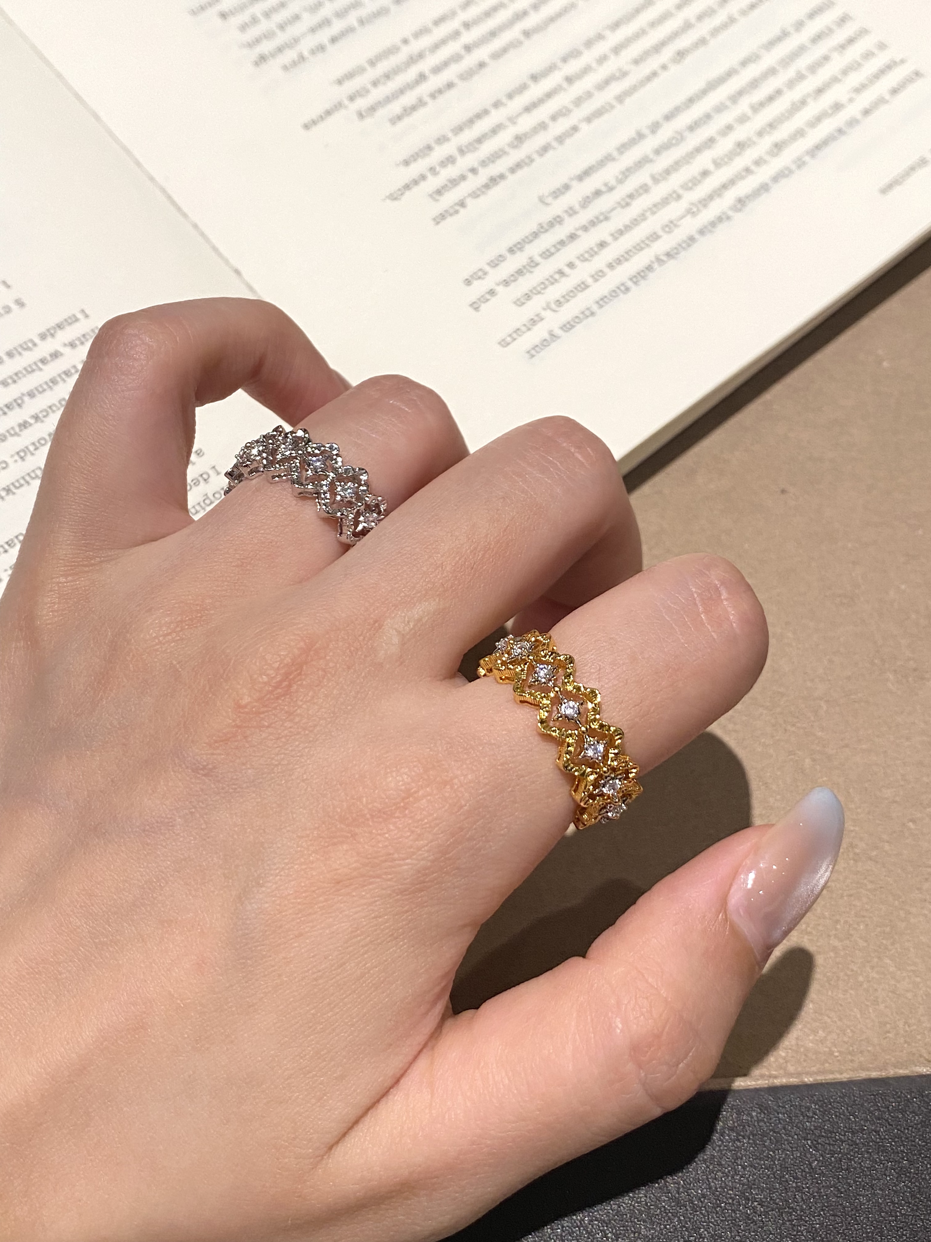 【布布绸缎镂空戒指】高级精致·复古时尚戒指