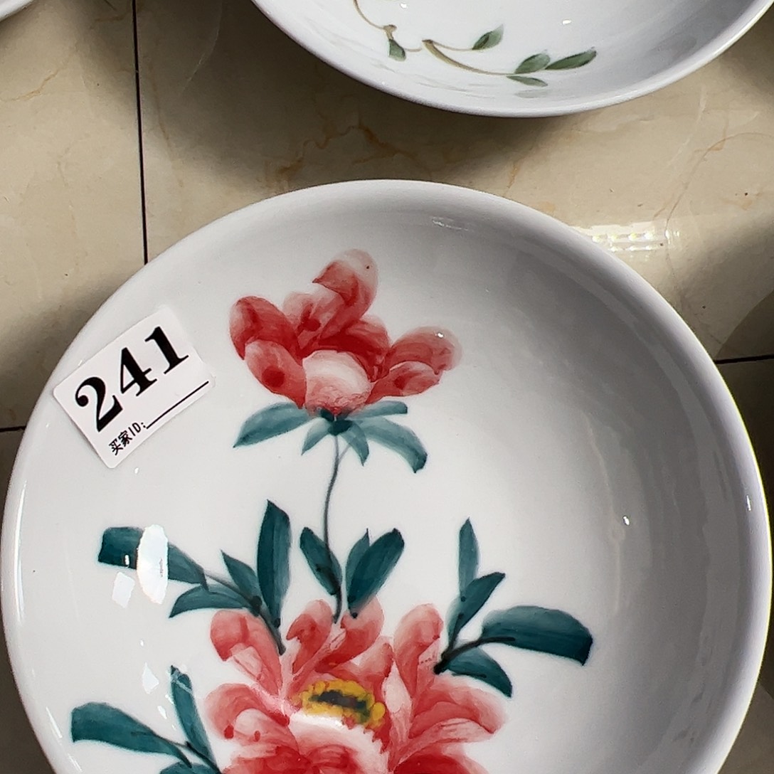 瓷片景德镇陶瓷手工手绘制作