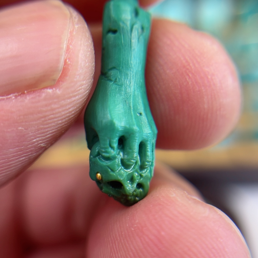 绿松石配饰未镶嵌