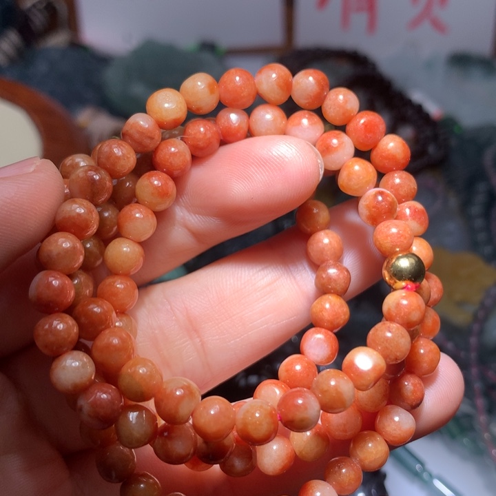 翡翠颈饰未镶嵌保真天然A货翡翠