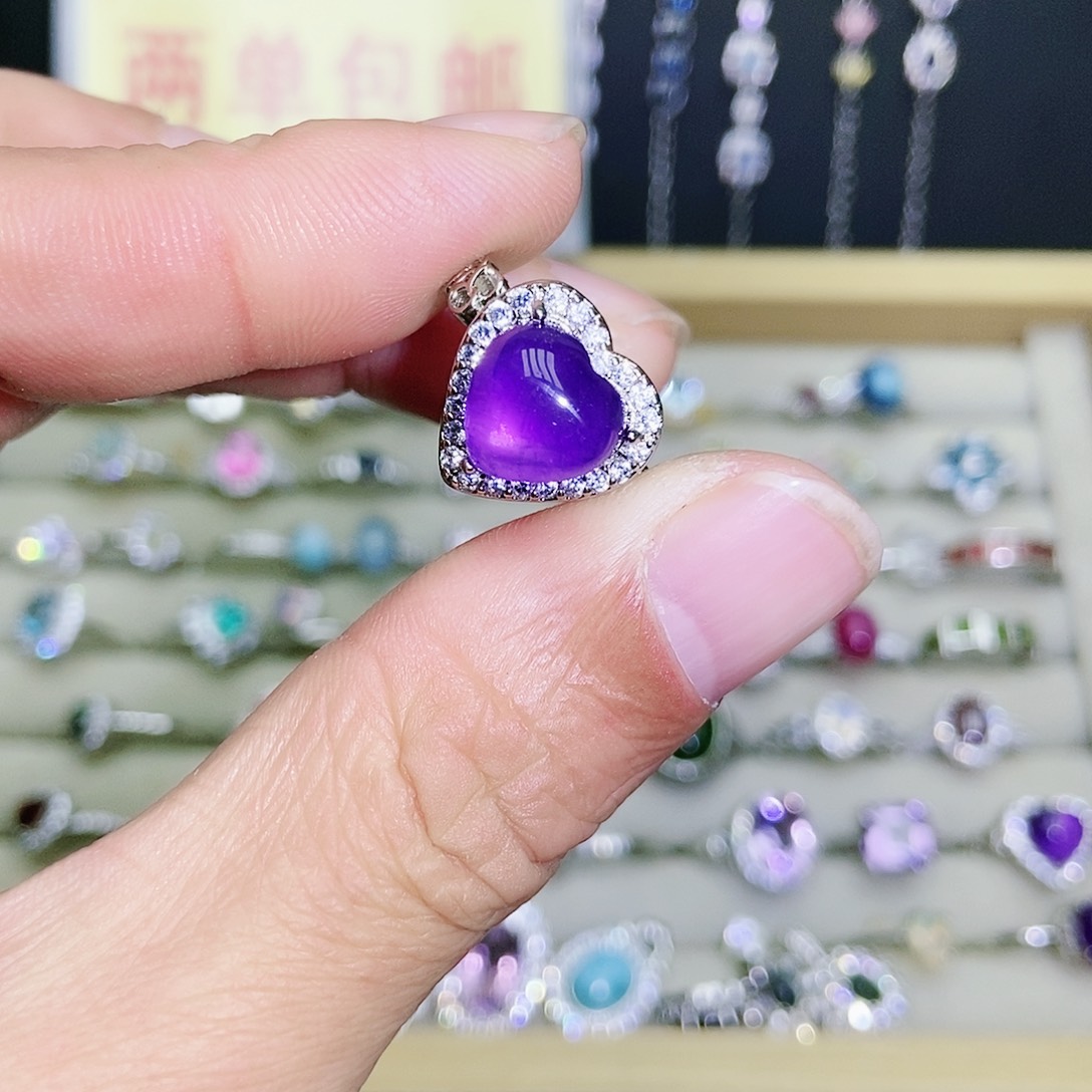 【闪购商品】未镶嵌戒指紫晶