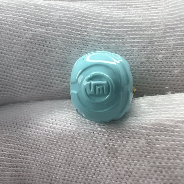 绿松石未镶嵌博古珠10