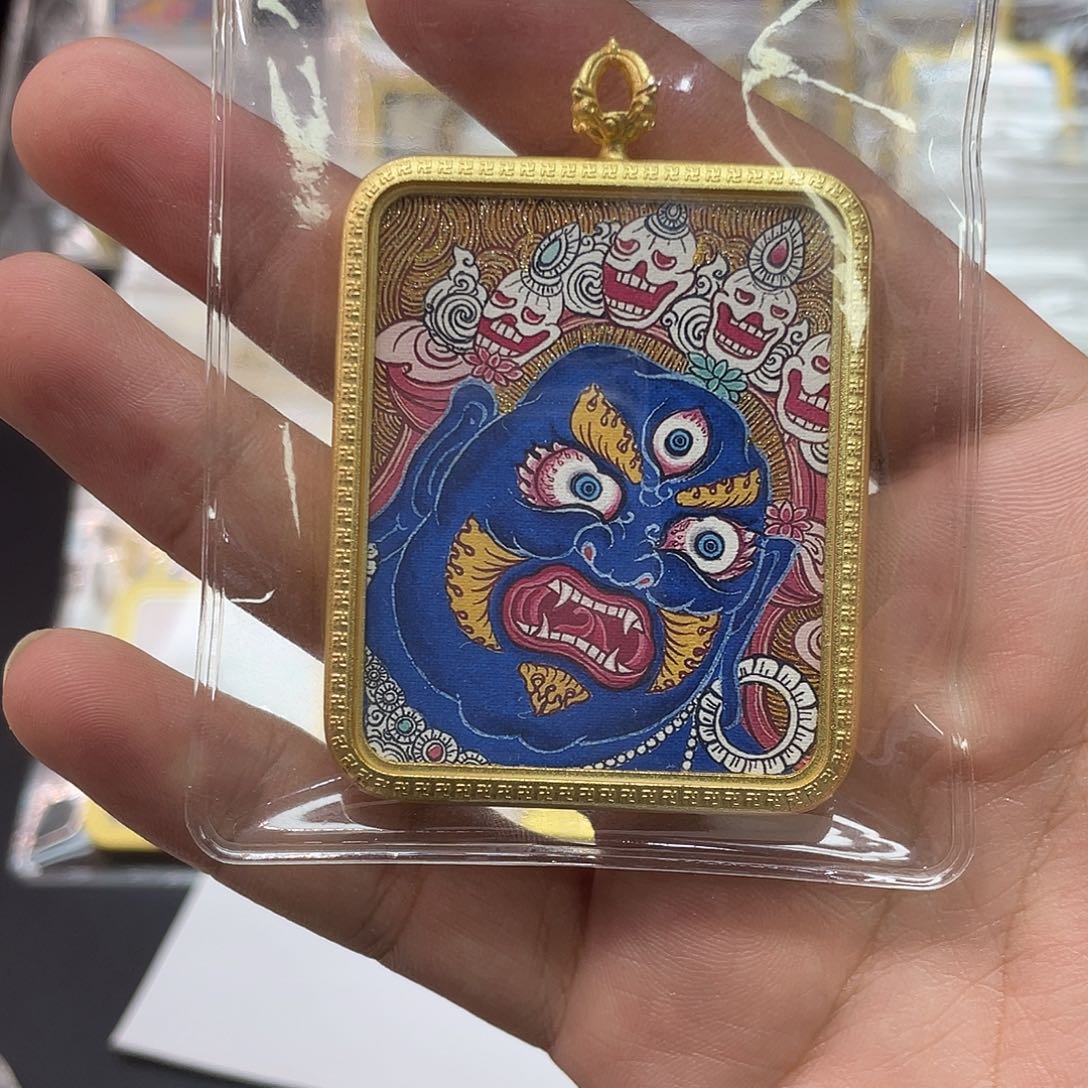 开****合金大黑天脸谱只要画芯