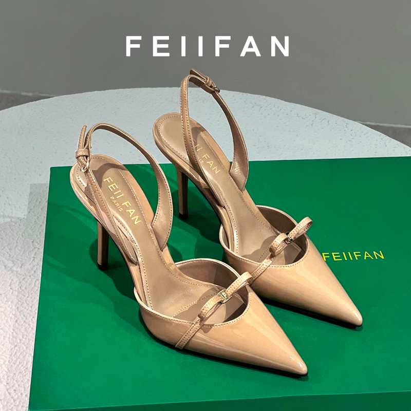裸色高跟鞋2025春秋新款细跟不累脚职业气质百搭单鞋女2640