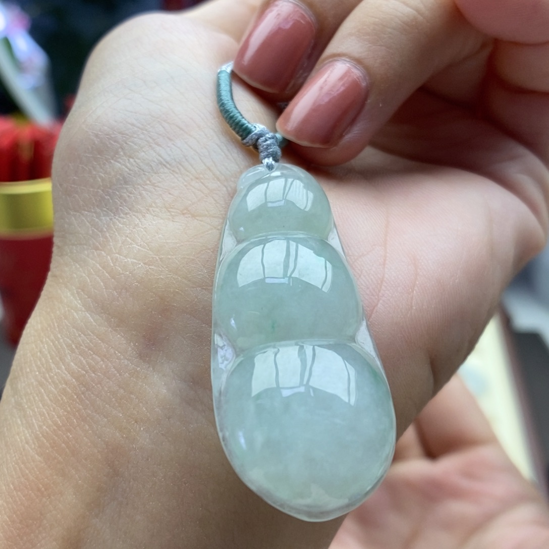 翡翠未镶嵌颈饰吊坠7