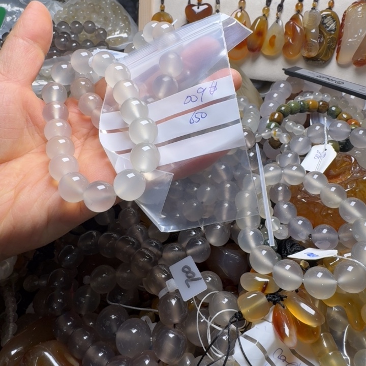 乐***言玛瑙/玉髓未镶嵌颈饰009