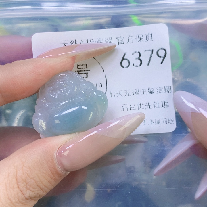 翡翠吊坠(赠链)未镶嵌翡翠