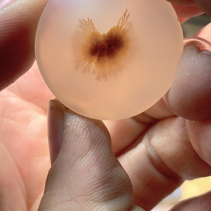 玛瑙/玉髓合金珠宝半成品