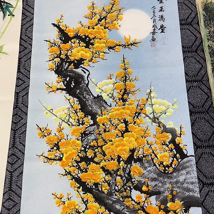 小周画廊的直播间