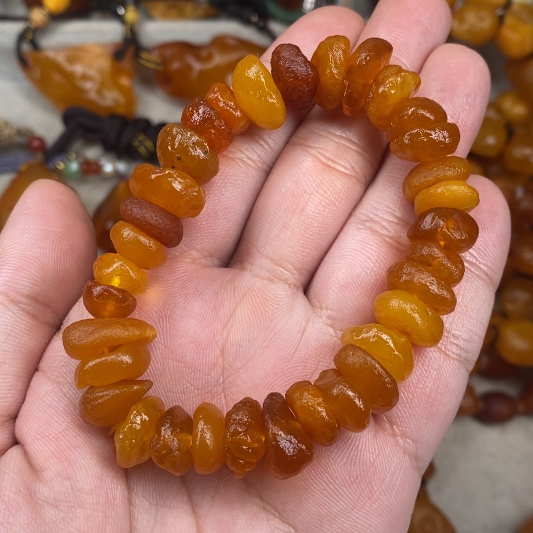 琥珀未镶嵌珠宝奇石