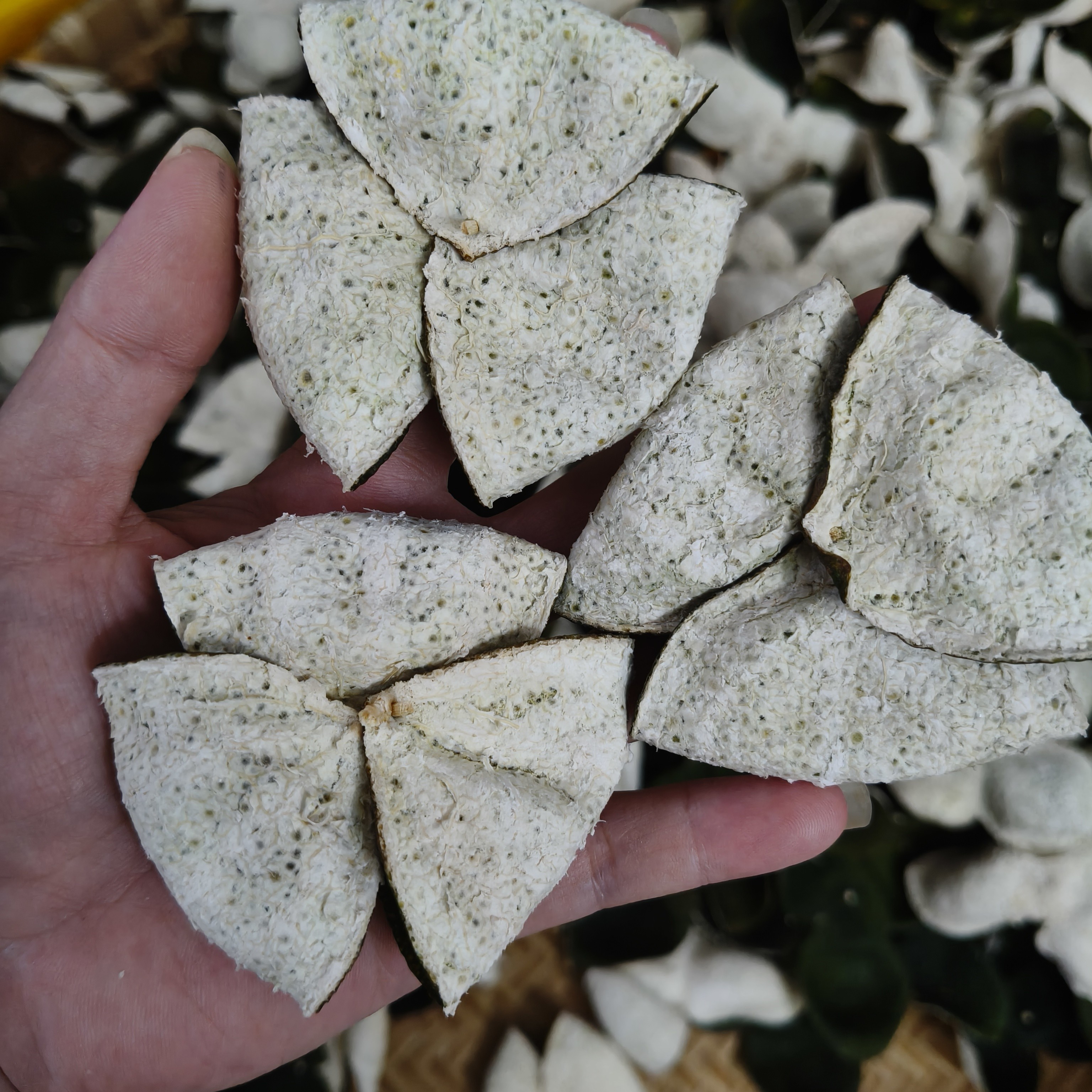 2025年茶技柑扎皮，折花（自然生晒）