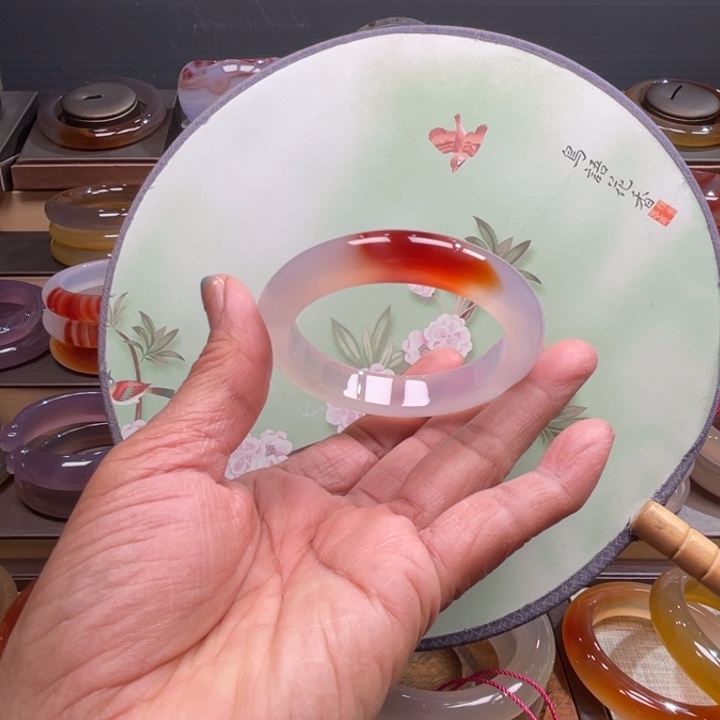 玛瑙/玉髓未镶嵌手镯