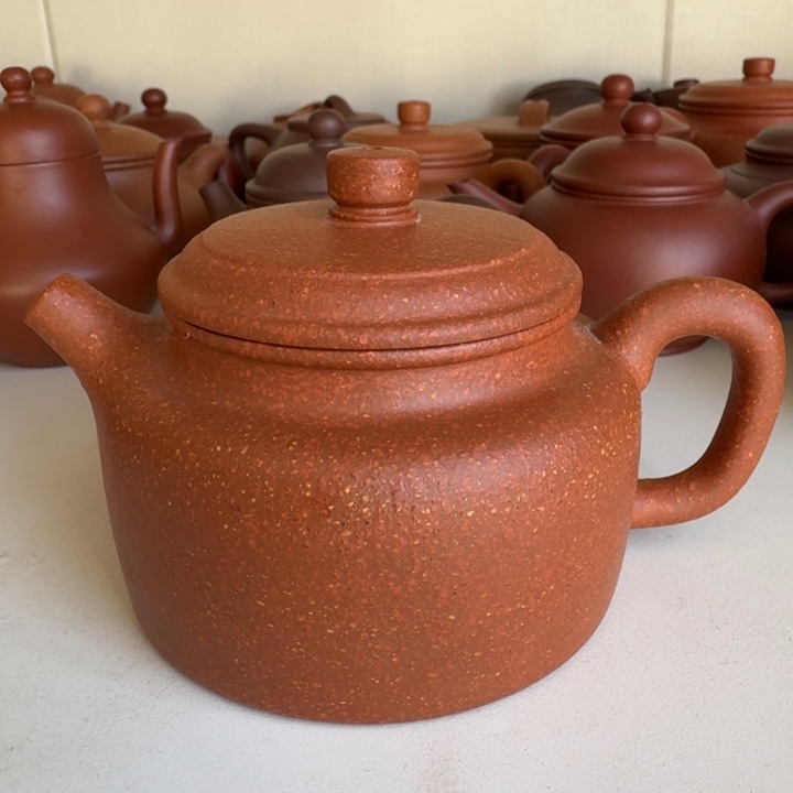 茶杯紫砂红将坡得中240cc