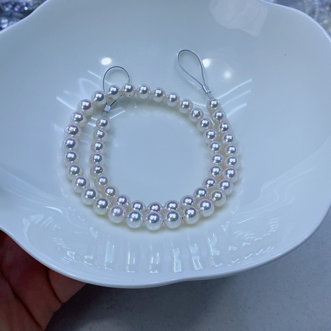 海水珍珠颈饰银S925镶嵌