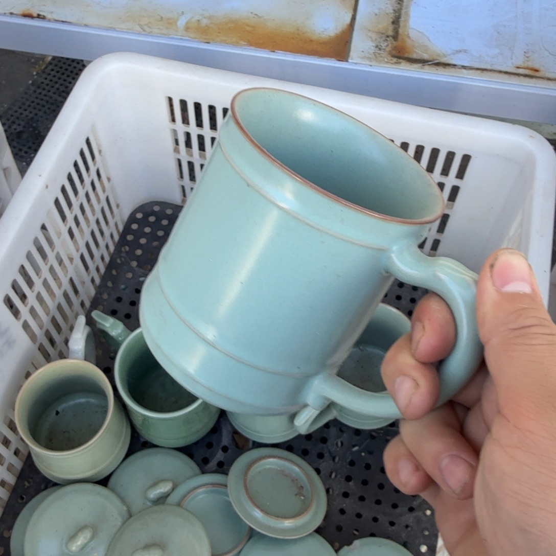 紫泥陶瓷茶具微瑕介意勿拍