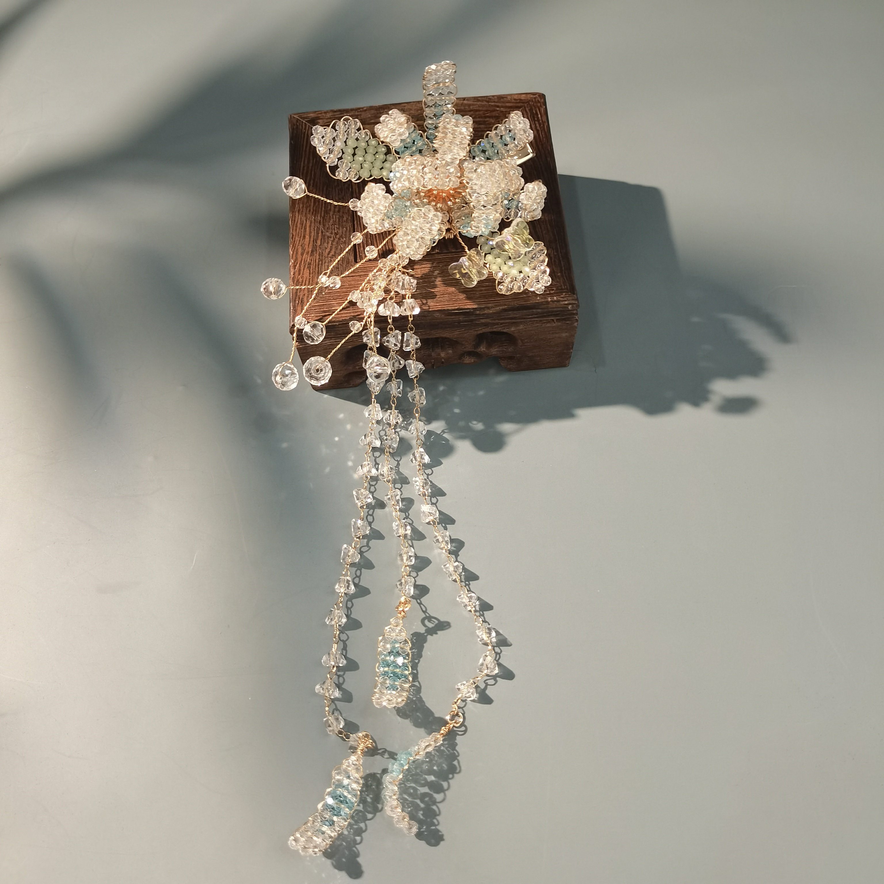 古悦倾城【蓝念发夹】古风汉服发饰