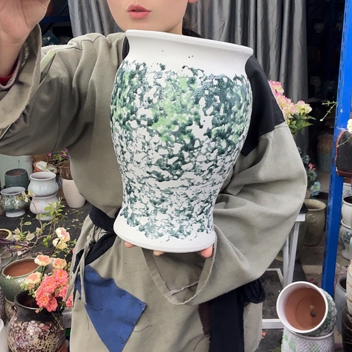 20×30 -粗陶花盆有孔-买买买