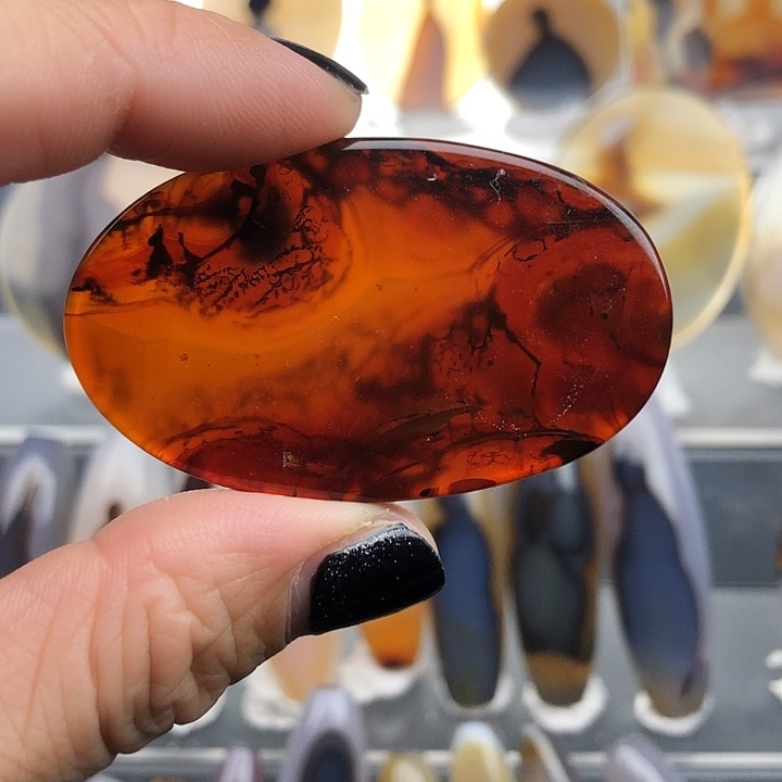 查罗石未镶嵌珠宝半成品19