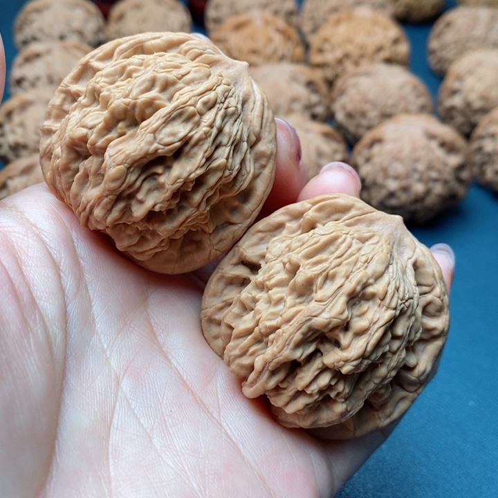文玩核桃把件43麦虎