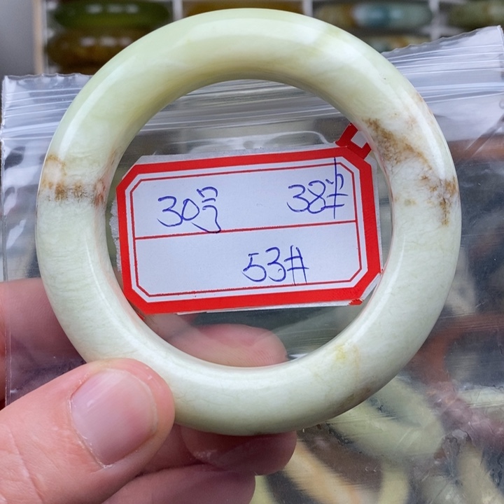 未镶嵌蛇纹石玉手绳