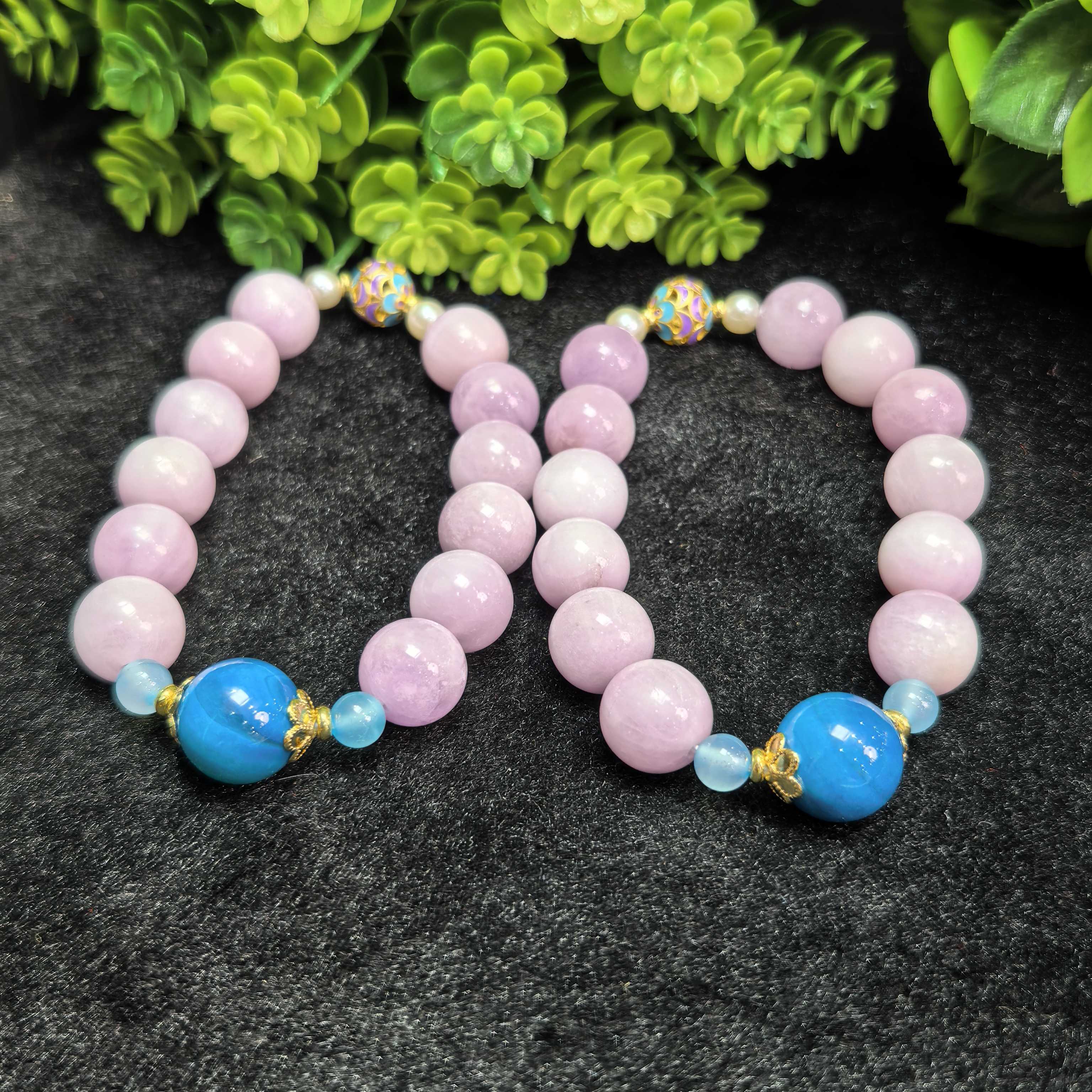 C11028极光紫锂辉石手串-多样性发货只发一件