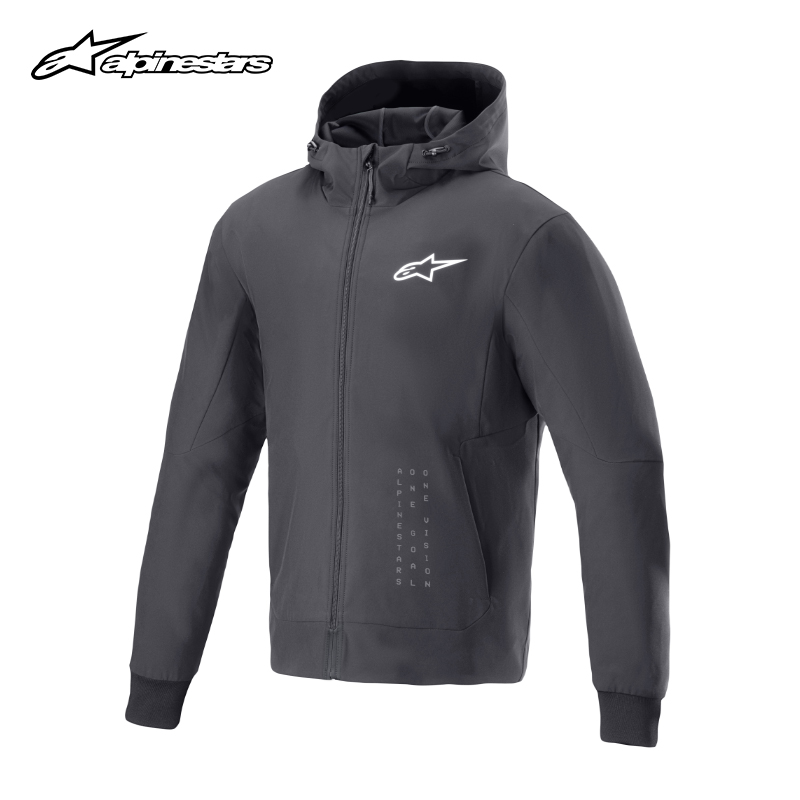 a星alpinestars休闲摩托车服RADIUM春秋防摔连帽机车服骑行服男