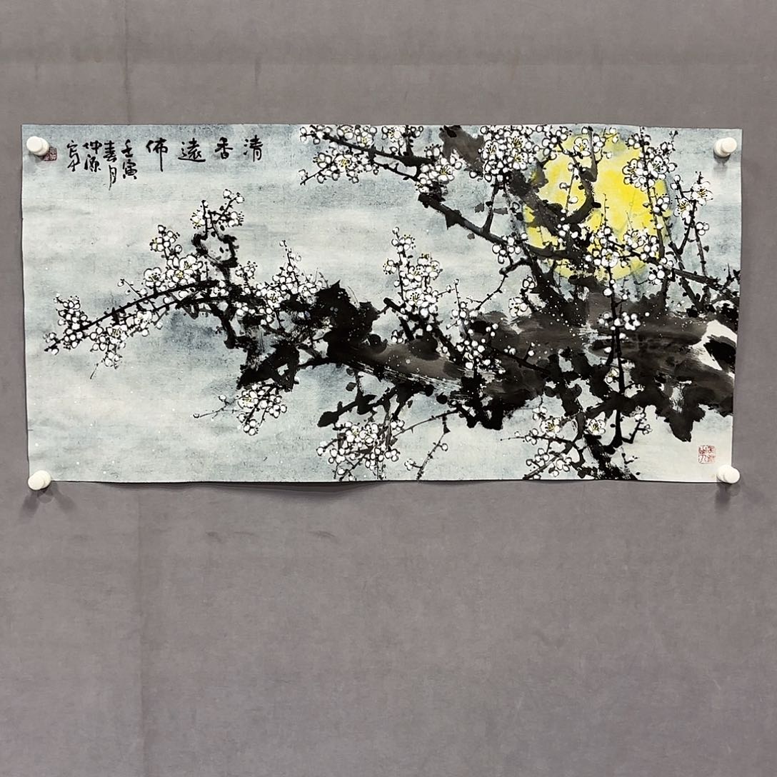 国画国画纯手绘作品请放心去藏