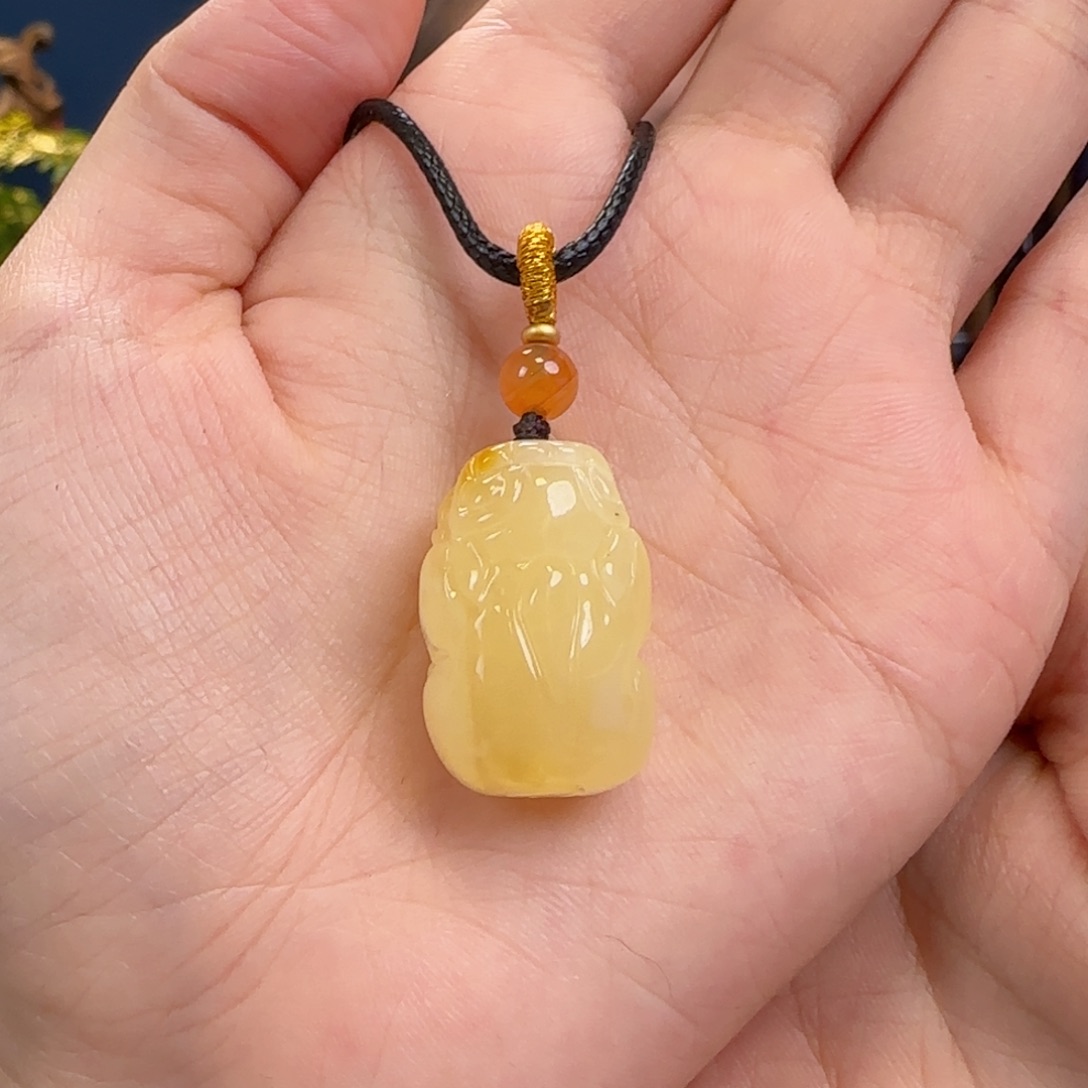 未镶嵌颈饰蜜蜡111211111