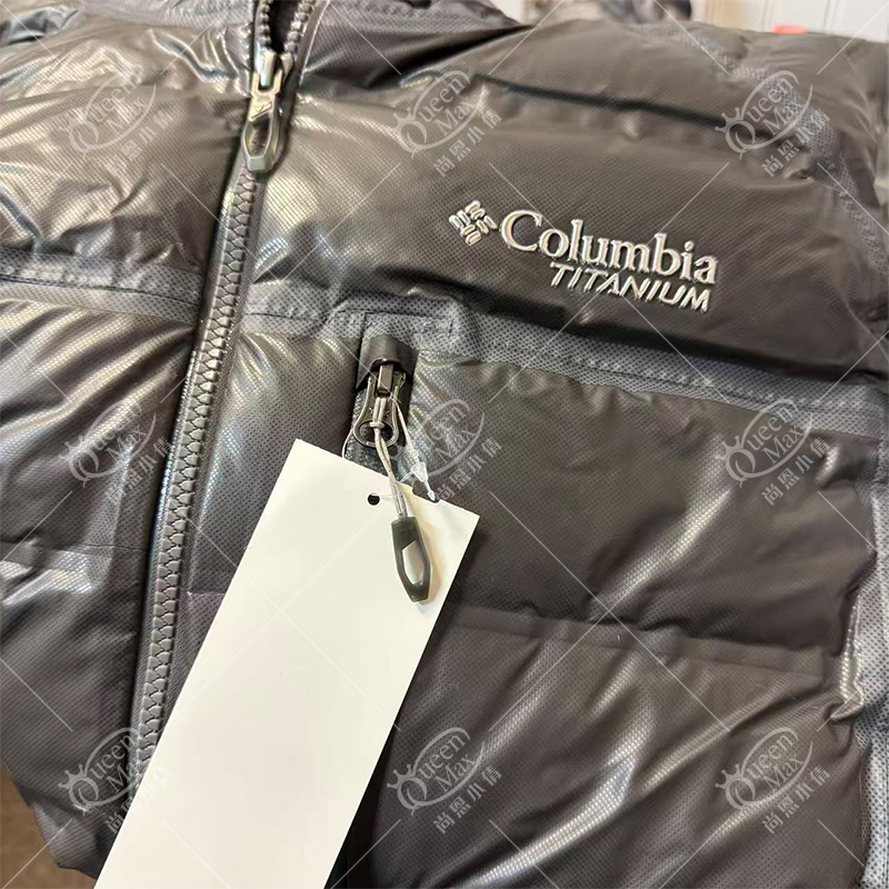 COLUMBIA/哥伦比亚 男款钛金系列800蓬羽绒服1682741-010