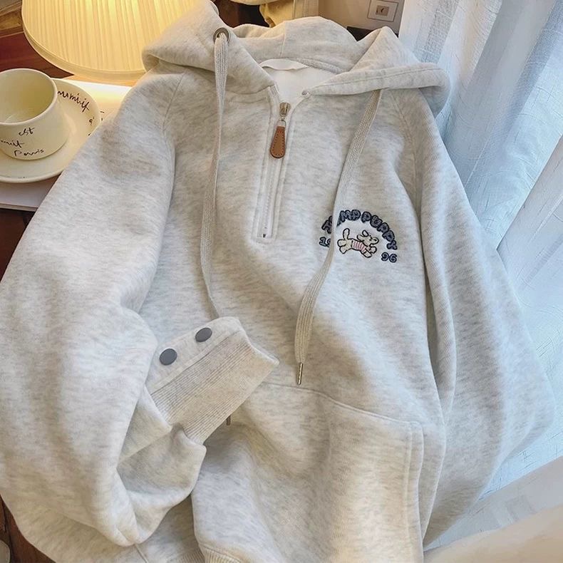 【001-100】秋季新款韩版休闲时尚潮流长袖百搭卫衣