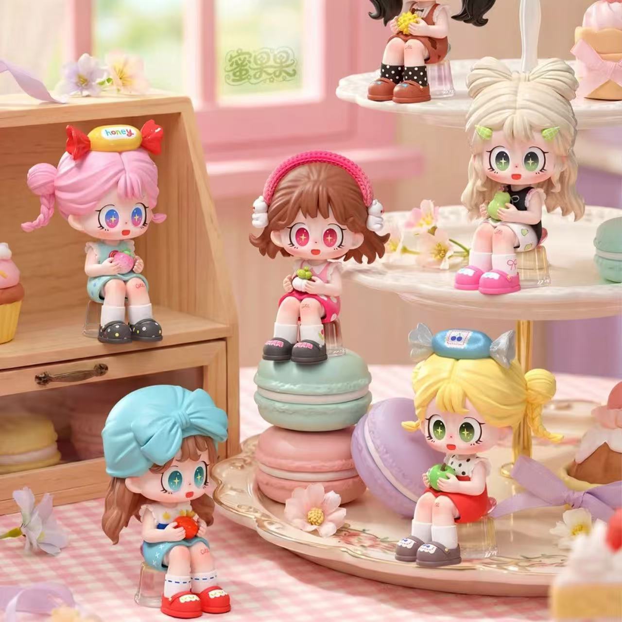 嘻【拆盒】milay蜜啦少女蜜果果系列mini盲盒