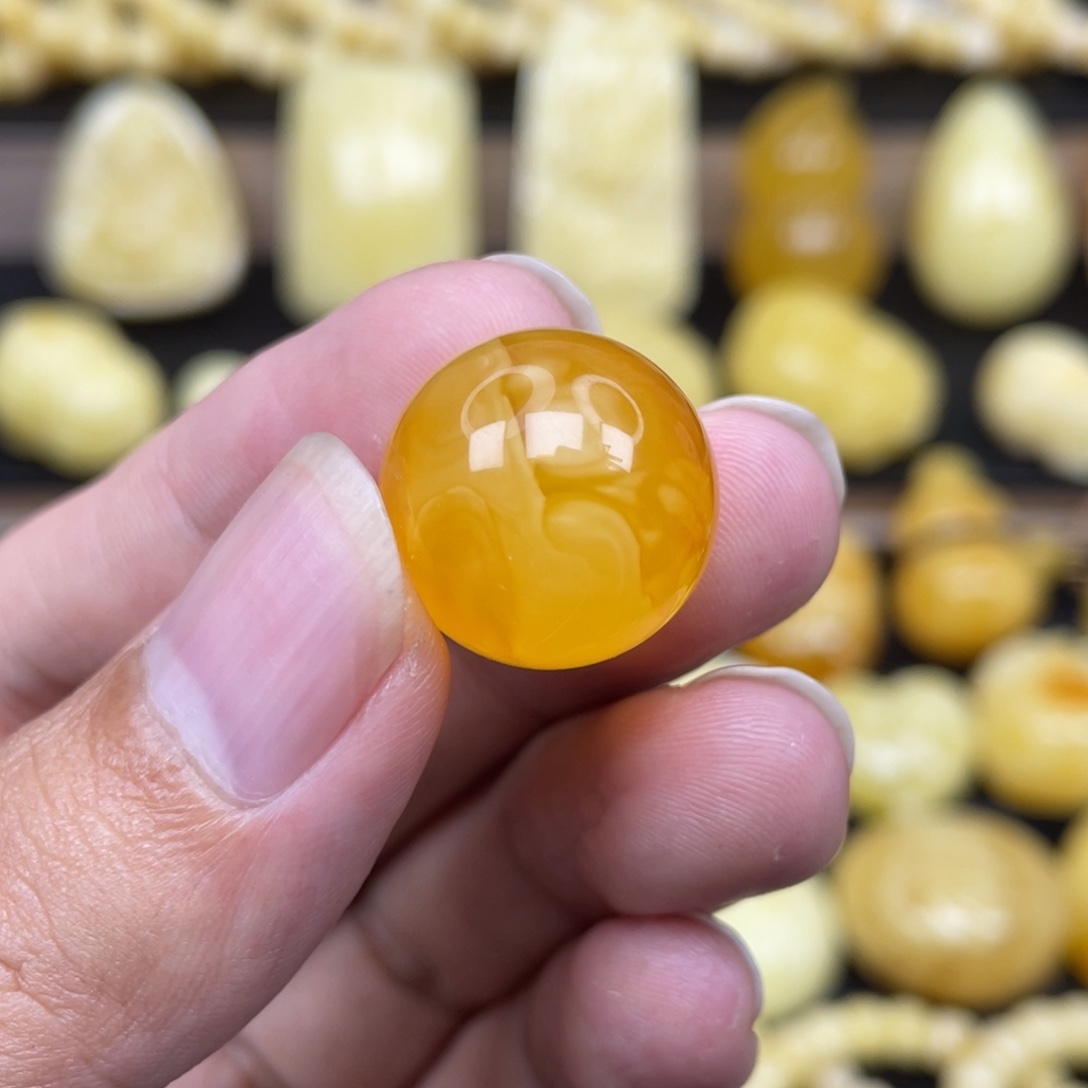 琥珀未镶嵌裸石琥珀蜜蜡