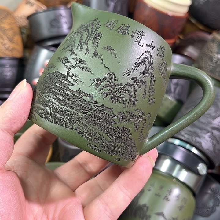 茶杯紫砂全手工紫砂主任杯